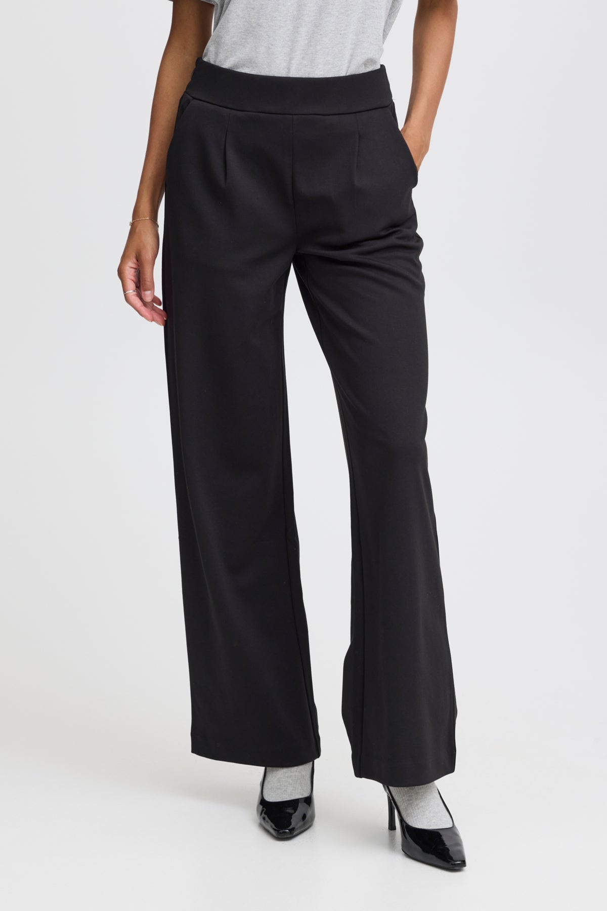 B YOUNG BYRIZETTA WIDE LEG PANT